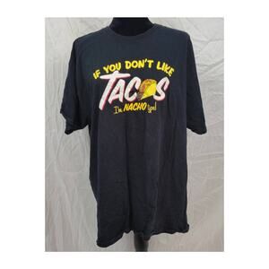 Under Disguise Black Taco Graphic Tee Men's L/XL